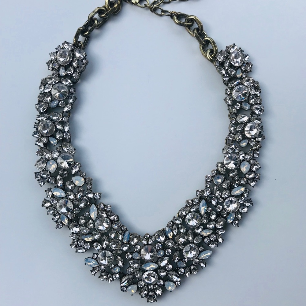 Baublebar Crystal Pointed Statement Necklace NEW
